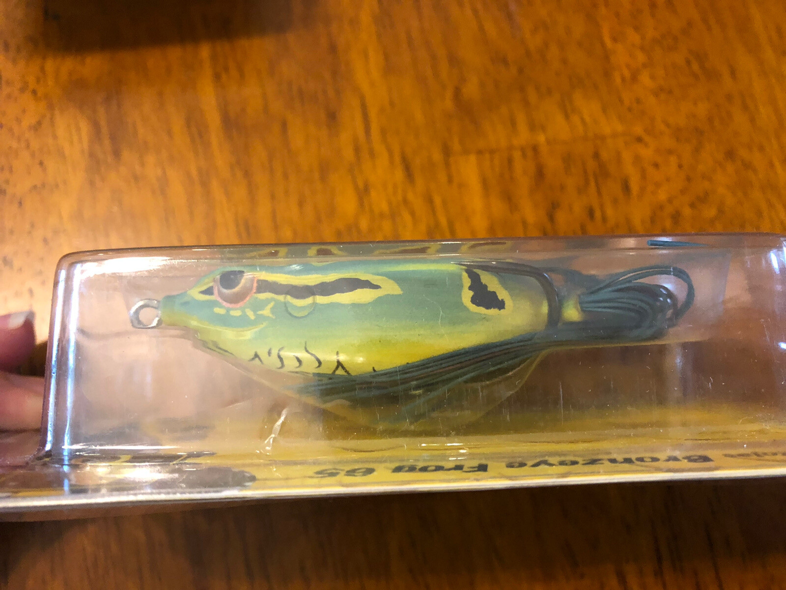 SPRO Rojas Bronzeye Frog 65 Hollow Body Topwater Weedless Bass Fishing Lure  4