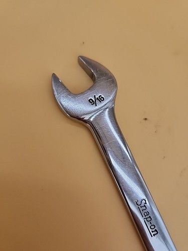 Snap-on Tools 9/16” SAE Combination Wrench OEX180 USA - Foto 3 di 6