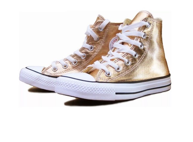 metallic sunset glow converse
