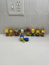 Kidrobot 2008 1st Series Simpson Figures Lot Plus Spare Parts