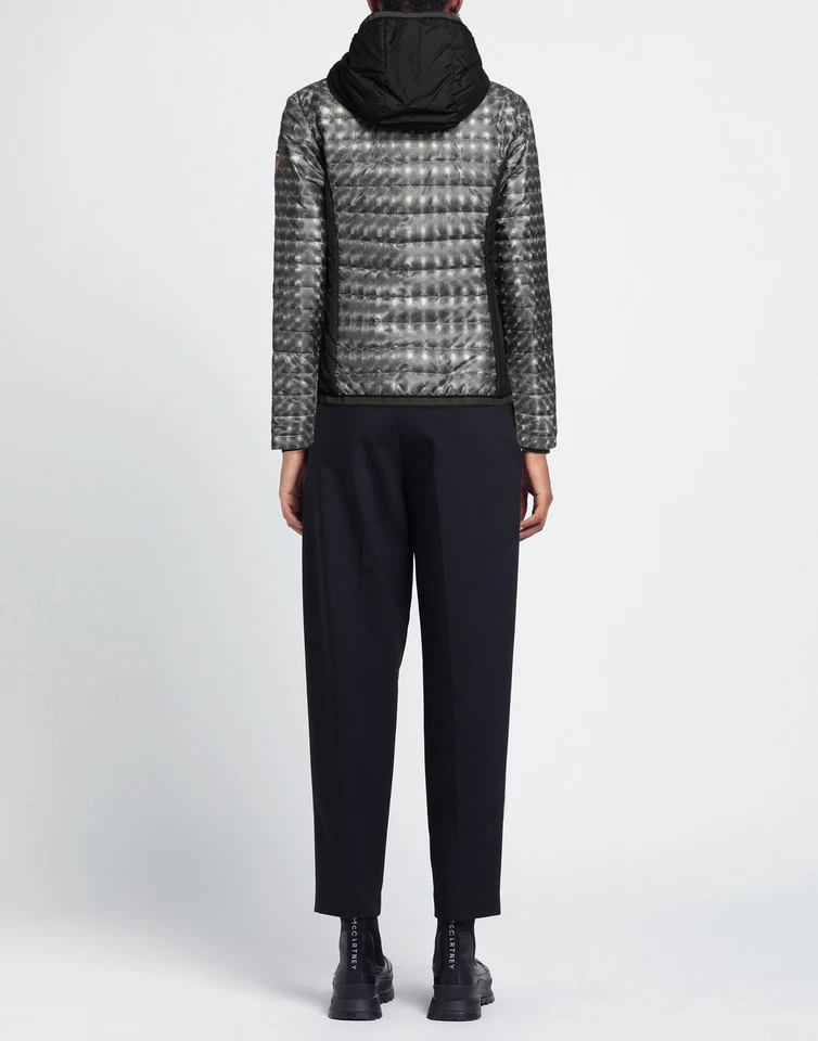 RRP€738 ROSSIGNOL Quilted Jacket IT40 US4 UK8 S Abstract Print Hooded - Image 2 of 4