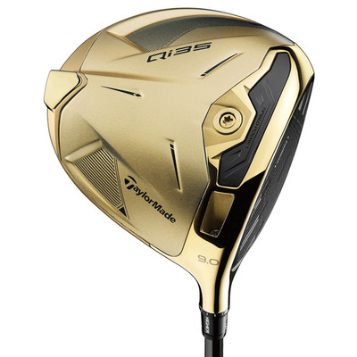 TAYLORMADE Qi35 DRIVER / LTD EDITION DESIGNER SERIES GOLD / ALL LOFTS +HEADCOVER