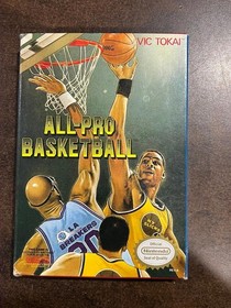 All Pro Basketball Nintendo NES - Complete CIB!