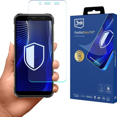 Schutzglas für Ulefone Power Armor 16 Pro / 16S 3mk Hybridglas Displayschutzglas