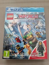 Image of LEGO Ninjago Movie Videogame Sony PlayStation 4 New Sealed With Figurine