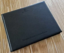 Porsche Exclusive Manufaktur Factory Book, Hard Cover/Padded WSL9171000123 -2017