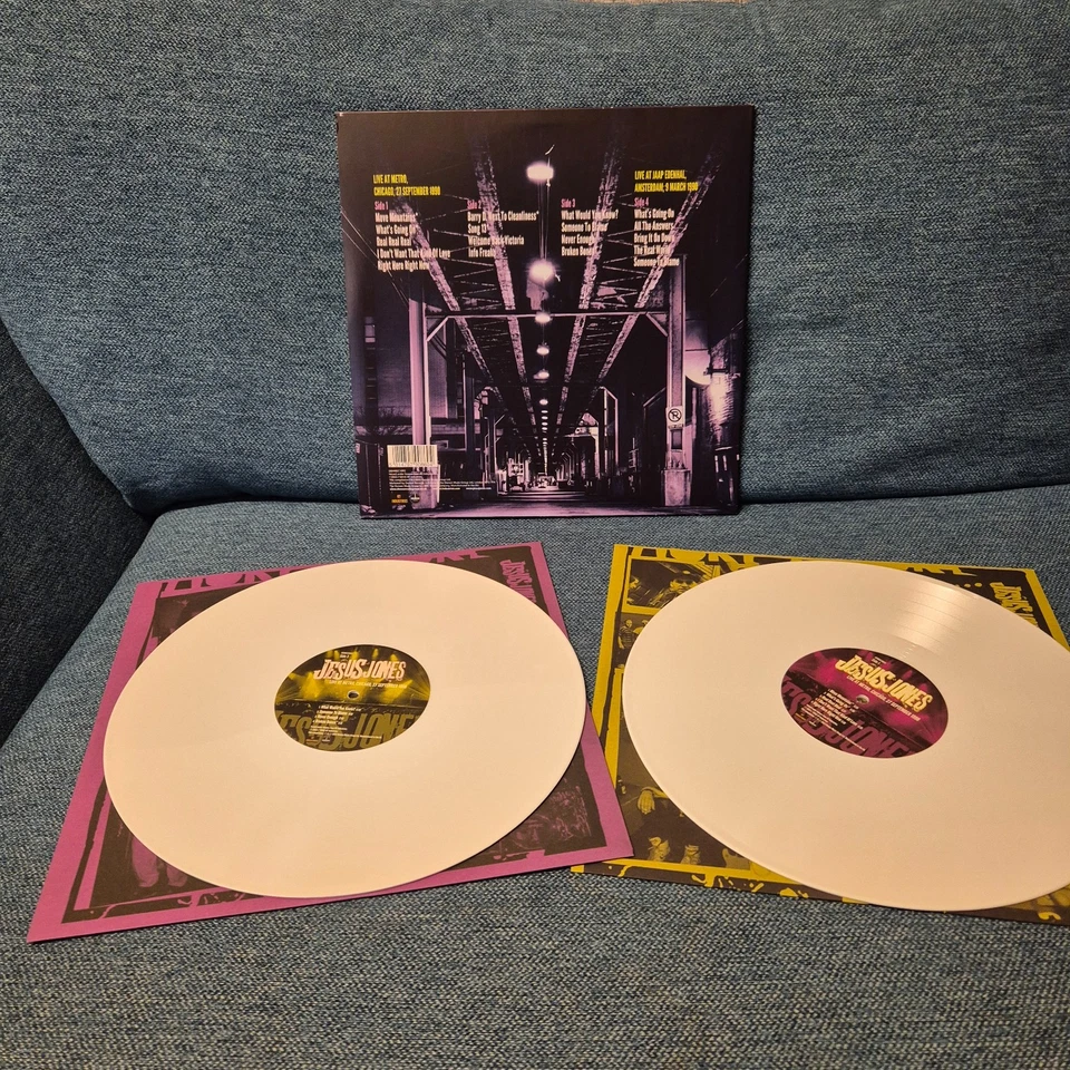 Jesus Jones Live in Chicago White vinyl RSD 2023 - Image 3 of 3
