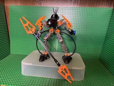 LEGO Bionicle Rahkshi Custom Black and Orange Moc No Kraata Read Description