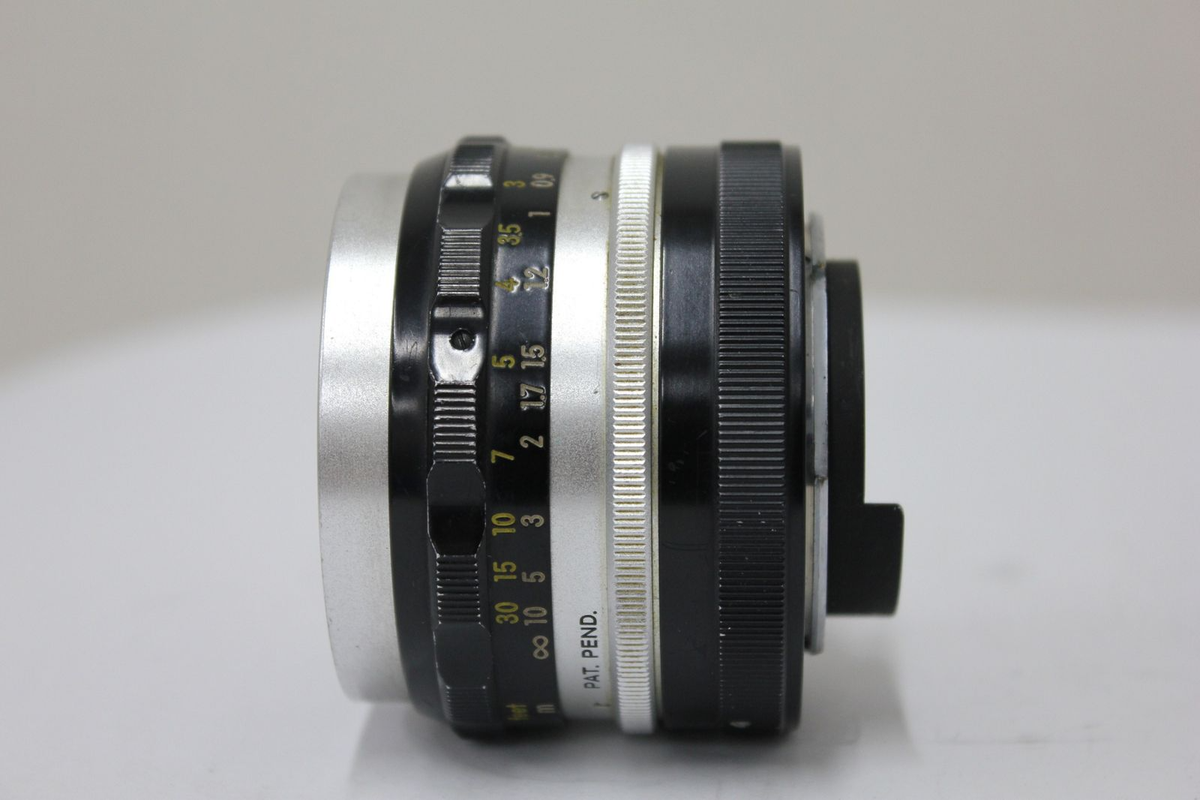 Rare Nikon Nikkor-S Auto 5cm F2 PAT. PEND. – Beautiful Optics