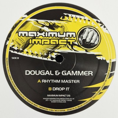 Dougal & Gammer - Rhythm Master / Drop It, 12'', (Vinyl)