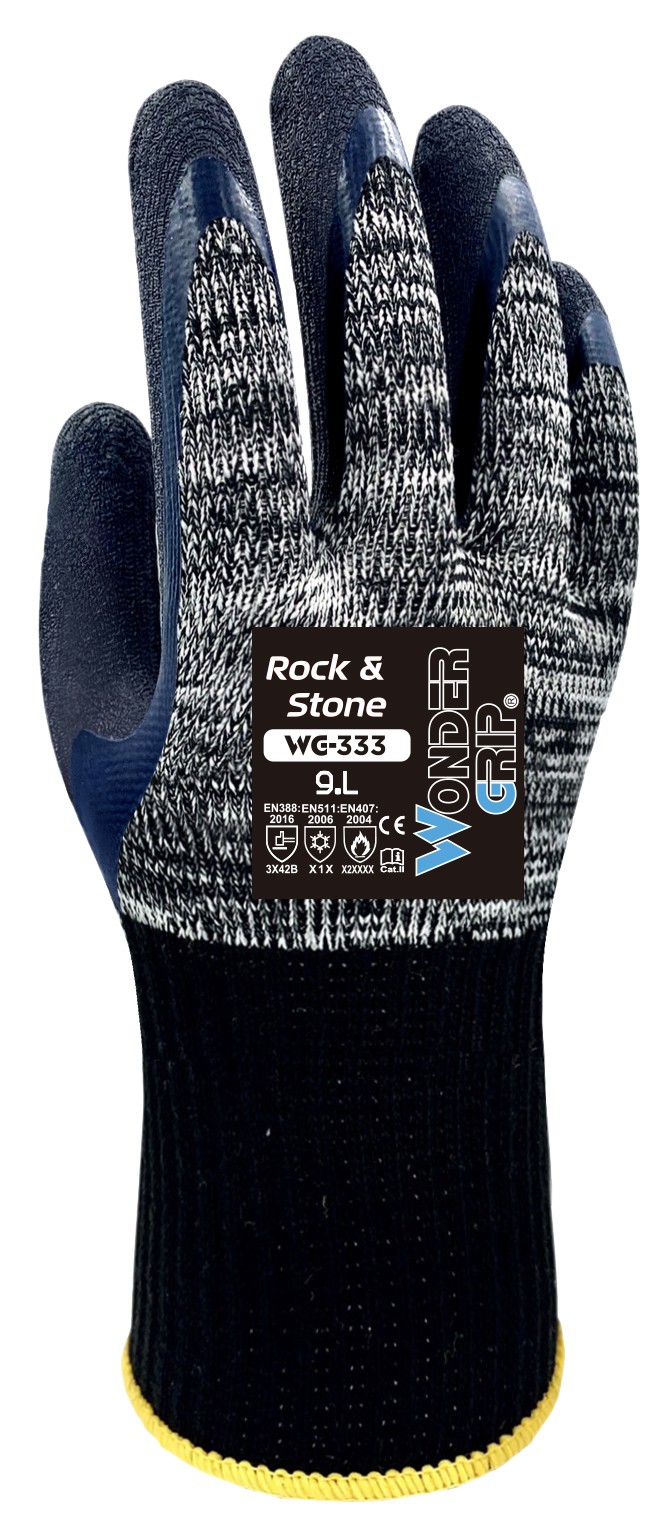 Guanto Antitaglio Termico WONDER GRIP ROCK - STONE WG-333 Решетчатый нейлон 10XL 12