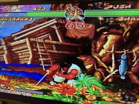 SNK NEO GEO AES Console System NEO-0 Controller 2 Games Samurai Shodown 2 JP JP