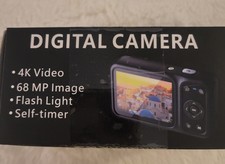 New-4k Quolodoo Digital Camera With 2 Batteries And Extras 64 Megapixels