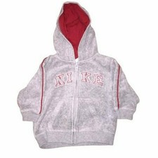Nike Boy's 12M Hooded Velour Track Jacket
