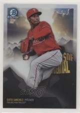 2018 Bowman Chrome Peaks of Potential Sixto Sanchez #PP-SS gx1
