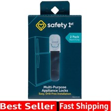 Flexible and Modern Appliance Lock Decor, 2-Count - Baby Safety Essential