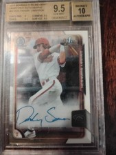 2015 Bowman Draft - Chrome Draft Pick Autographs Dansby Swanson #BCA-DS (AU, RC)