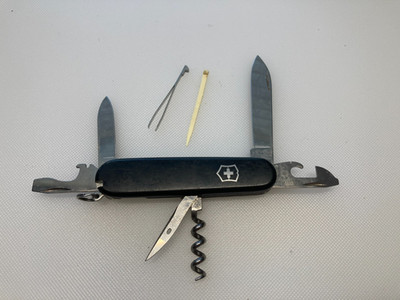 Victorinox Spartan Swiss Army Pocket Knife Black (C)