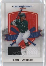 2021 Panini Chronicles America's Pastime Dual Swatches Ramon Laureano #20 6o3