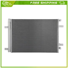 Replacement Aluminum condenser Fit For 2017 2018 19-22 Ford  F-250 Super Duty
