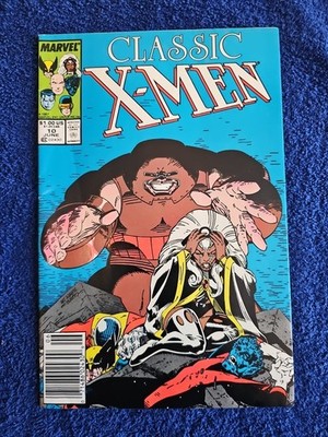 Classic X-Men #10 (Marvel Comics June 1987)