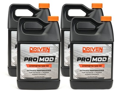 DRIVEN RACING OIL ProMod 50W Motor Oil Case 4/1Gal- 24508-4