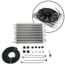 Zirgo Super Cool 15 Oil Cooler -ultra Cool Coating- Includes Hose Clamps Ties