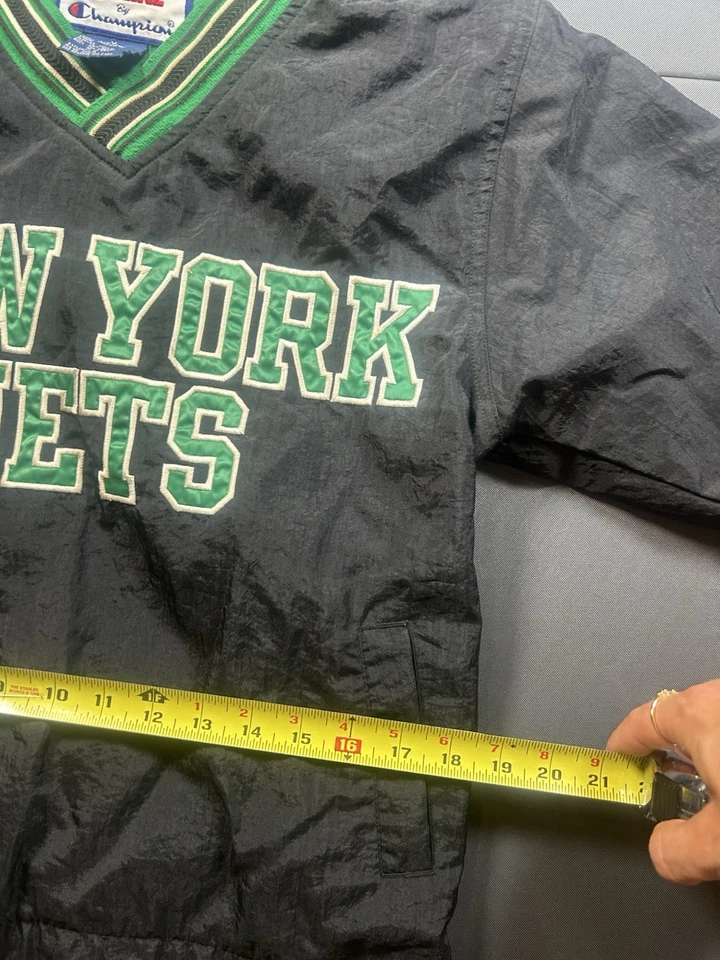 Chaqueta Mediana De Colección New York Jets Pro Line Champion Niños Línea Lateral Oficial NFL Jets Foto 4 de 4