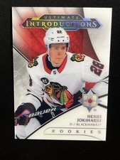 18-19 UD Ultimate Collection Hockey Rookie Introductions UI-5 Henri Jokiharju