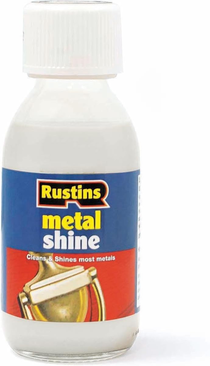 Rustins Metal Shine 125ml Renovator for Metal Clean & Shine Surfaces