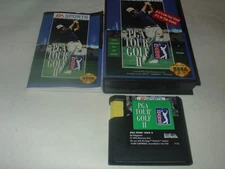 PGA Tour Golf II (Sega Genesis, 1992) Minty CIB Complete W/ Instruction Manual