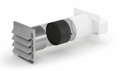 NABER E-Jal flow 150 Mauerkasten inkl. THERMOBOX, weiß, Edelstahl