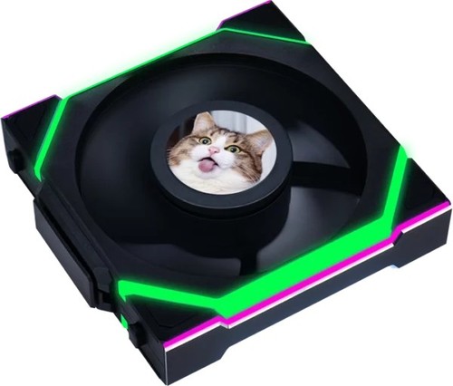 Lian Li UNI FAN SL Boîtier pour ordinateur sans fil LCD 120 lame inversée 12 cm 3 pièce(s) - Photo 4/4