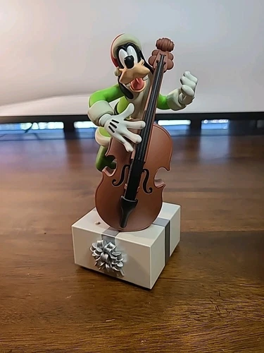 Hallmark Disney Wireless Band GOOFY PLAYS BASS Christmas Music 2013