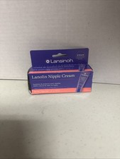 Lansinoh Lanolin Nipple Cream for Breastfeeding Moms, 100 Natural, 1.41 oz