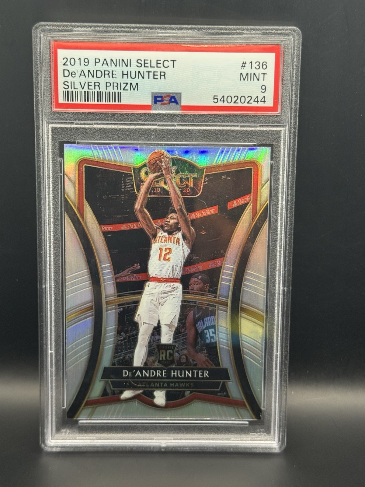 2019 Select DEANDRE HUNTER Silver Prizm Premier Rookie RC PSA 10 Gem Mint #136