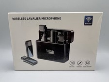 Wireless Lavalier Microphone Set For Iphone New Sealed