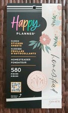 Happy Planner Value Pack Classic Sticker Sheets Homestead 580 Pieces
