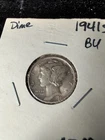 1941-S 10C Mercury Dime Uncirculated