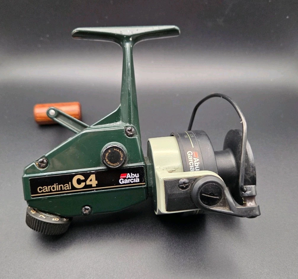 Rare Vintage ABU CARDINAL C4 SPECIAL REEL BOXED AS NEW - Antique