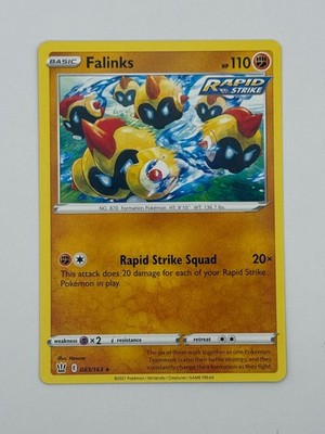 Falinks 083/163 Rare Battle Styles Pokemon 
