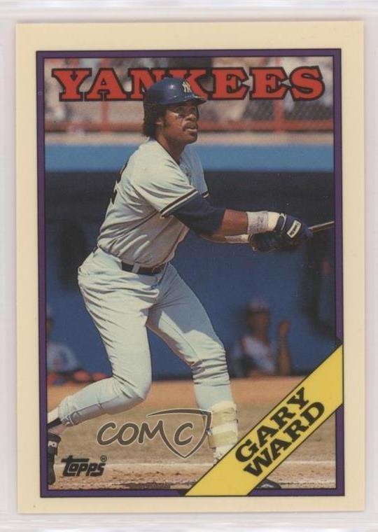 1988 Topps Collector's Edition (Tiffany) Gary Ward #235 8d2