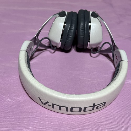 Auriculares blancos aislantes con cancelación de ruido V-Moda Crossfade M-80 nuevos - Imagen 3 de 13