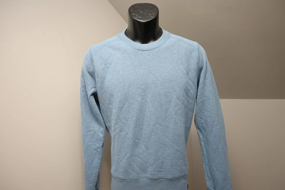 Sudadera Prana Mezcla Algodón Azul Campamento Suéter Mujer Talla Mediana Foto 3 de 4