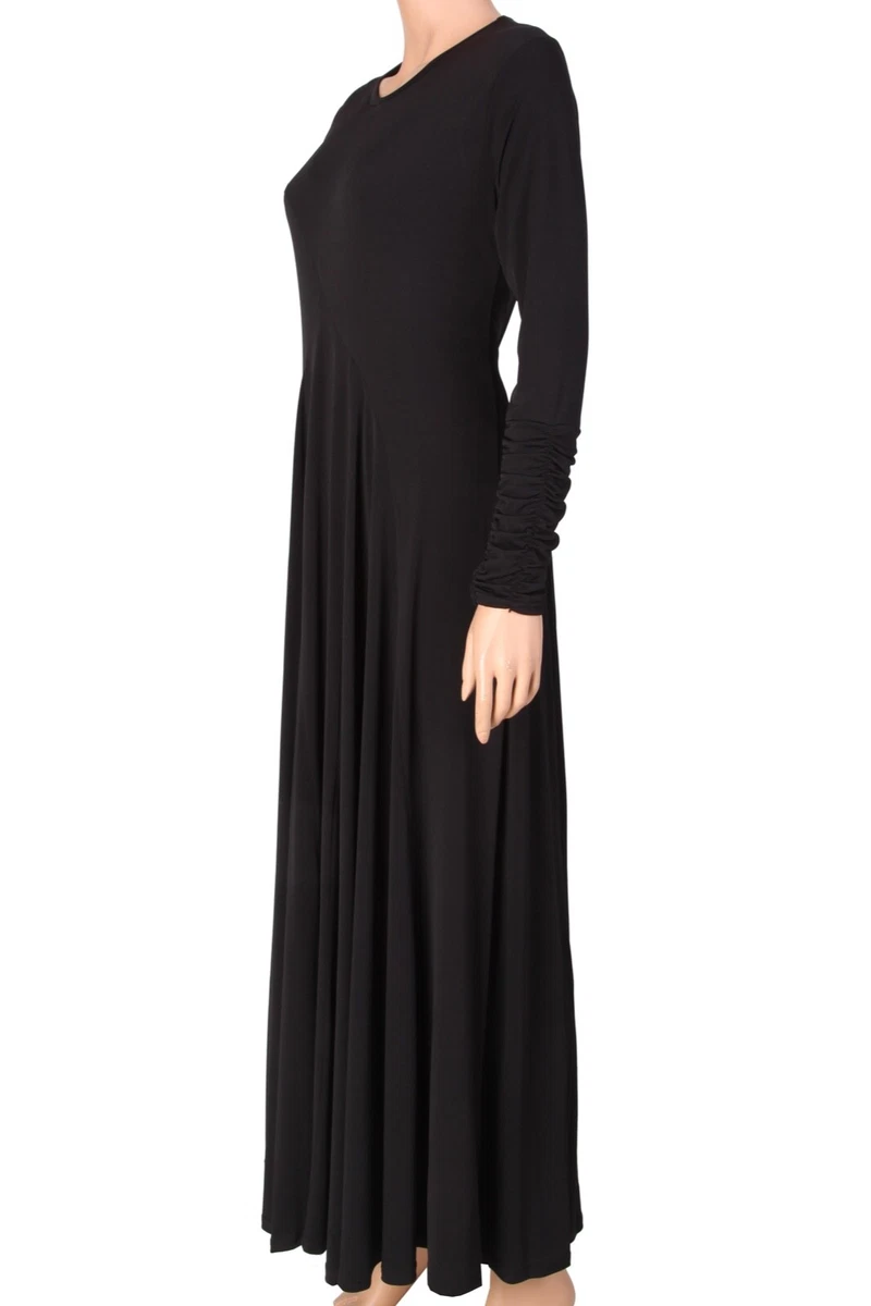 UK Umbrella Abaya Maxi Dress Jilbab Islamic Black eBay