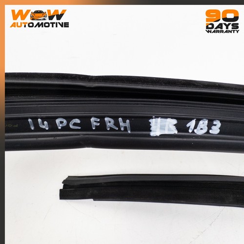 11-18 PORSCHE CAYENNE S 958 FRONT RIGHT PASSENGER SIDE DOOR WINDOW SEAL OEM - Picture 4 of 11