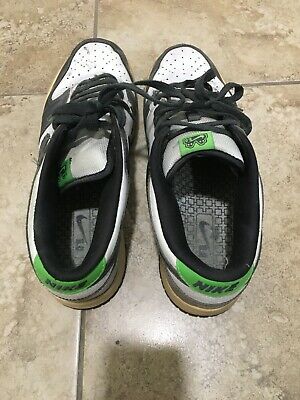 2008 Nike Dunk Low 6.0 Size 10.5 Black / White / Green | eBay 2008 Nike Dunk Low 6.0 Size 10.5 Black / White / Green | eBay