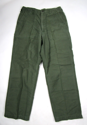 US ARMY UTILITY TROUSERS OG-107 1960s