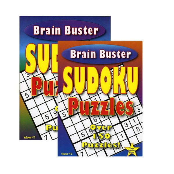 DDI 437076 Brain Teaser Sudoku Puzzle Book pack of 48 for