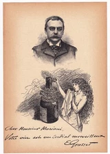 19th century portrait Eugène Grasset poster poster Art Nouveau Lausanne Switzerland